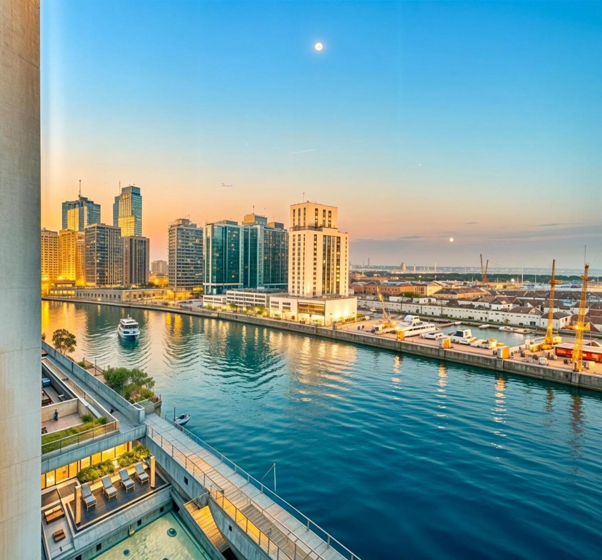 Skyline Reflections Dubai
